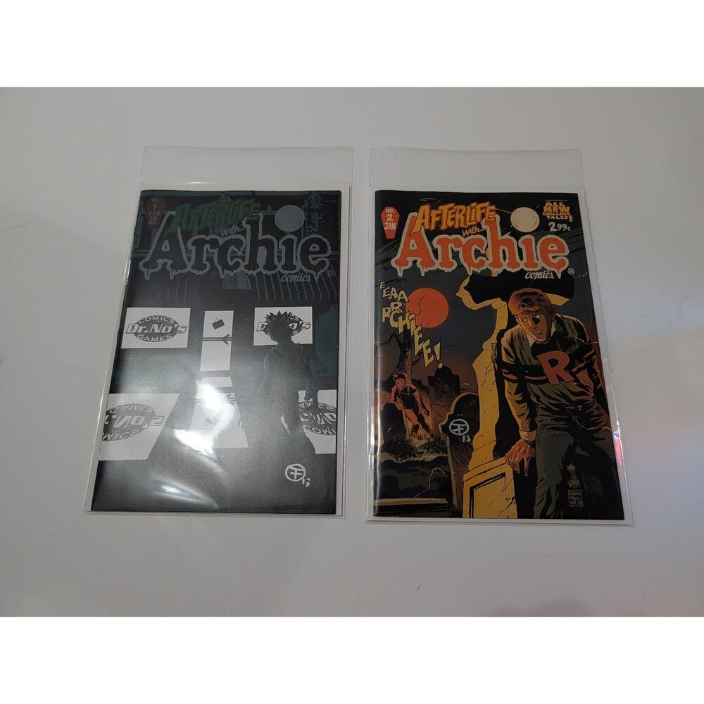 Afterlife With Archie #1 & #2 Signed Francavilla Zombie Horror Archie Horror